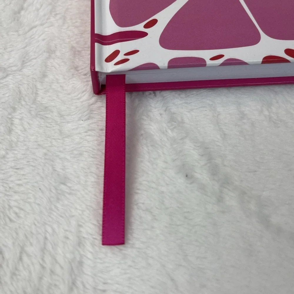Pinnacle Planner Hot Pink Hardcover Goal Setting Monthly Daily Organizer 8.25